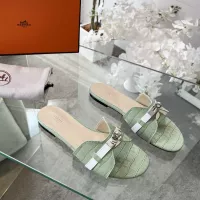Cheap Hermes Slippers For Women #1348607 Replica Wholesale [$82.00 USD] [ITEM#1348607] on Replica Hermes Slippers