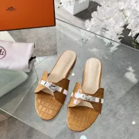 Cheap Hermes Slippers For Women #1348609 Replica Wholesale [$82.00 USD] [ITEM#1348609] on Replica Hermes Slippers
