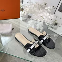 Cheap Hermes Slippers For Women #1348610 Replica Wholesale [$82.00 USD] [ITEM#1348610] on Replica Hermes Slippers