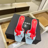 Cheap Balmain Slippers For Women #1348611 Replica Wholesale [$108.00 USD] [ITEM#1348611] on Replica Balmain Slippers