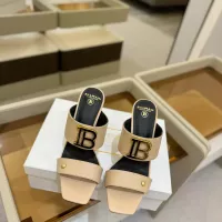 Cheap Balmain Slippers For Women #1348614 Replica Wholesale [$112.00 USD] [ITEM#1348614] on Replica Balmain Slippers