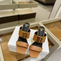 Cheap Balmain Slippers For Women #1348615 Replica Wholesale [$112.00 USD] [ITEM#1348615] on Replica Balmain Slippers