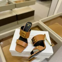 Cheap Balmain Slippers For Women #1348615 Replica Wholesale [$112.00 USD] [ITEM#1348615] on Replica Balmain Slippers