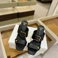 Cheap Balmain Slippers For Women #1348616 Replica Wholesale [$112.00 USD] [ITEM#1348616] on Replica Balmain Slippers