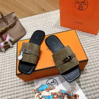 Cheap Hermes Slippers For Men #1348622 Replica Wholesale [$105.00 USD] [ITEM#1348622] on Replica Hermes Slippers
