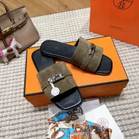 Cheap Hermes Slippers For Men #1348622 Replica Wholesale [$105.00 USD] [ITEM#1348622] on Replica Hermes Slippers