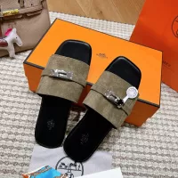 Cheap Hermes Slippers For Men #1348622 Replica Wholesale [$105.00 USD] [ITEM#1348622] on Replica Hermes Slippers