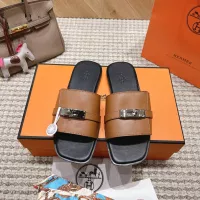 Cheap Hermes Slippers For Men #1348627 Replica Wholesale [$105.00 USD] [ITEM#1348627] on Replica Hermes Slippers