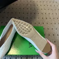 Cheap Bottega Veneta BV Flat Shoes For Women #1348639 Replica Wholesale [$128.00 USD] [ITEM#1348639] on Replica Bottega Veneta BV Flat Shoes