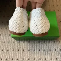 Cheap Bottega Veneta BV Flat Shoes For Women #1348639 Replica Wholesale [$128.00 USD] [ITEM#1348639] on Replica Bottega Veneta BV Flat Shoes