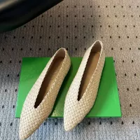 Cheap Bottega Veneta BV Flat Shoes For Women #1348640 Replica Wholesale [$128.00 USD] [ITEM#1348640] on Replica Bottega Veneta BV Flat Shoes