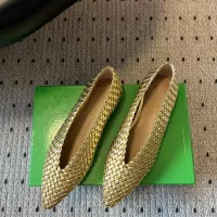 Cheap Bottega Veneta BV Flat Shoes For Women #1348641 Replica Wholesale [$128.00 USD] [ITEM#1348641] on Replica Bottega Veneta BV Flat Shoes