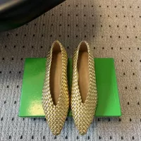 Cheap Bottega Veneta BV Flat Shoes For Women #1348641 Replica Wholesale [$128.00 USD] [ITEM#1348641] on Replica Bottega Veneta BV Flat Shoes