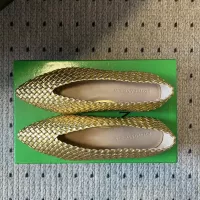 Cheap Bottega Veneta BV Flat Shoes For Women #1348641 Replica Wholesale [$128.00 USD] [ITEM#1348641] on Replica Bottega Veneta BV Flat Shoes
