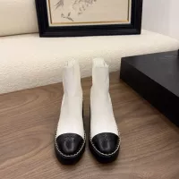 Cheap Chanel Boots For Women #1348674 Replica Wholesale [$135.00 USD] [ITEM#1348674] on Replica Chanel Boots