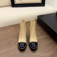 Cheap Chanel Boots For Women #1348675 Replica Wholesale [$135.00 USD] [ITEM#1348675] on Replica Chanel Boots