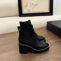 Cheap Chanel Boots For Women #1348676 Replica Wholesale [$135.00 USD] [ITEM#1348676] on Replica Chanel Boots