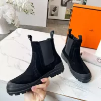 Cheap Hermes Boots For Women #1348678 Replica Wholesale [$102.00 USD] [ITEM#1348678] on Replica Hermes Boots