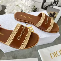 Cheap Christian Dior Slippers For Women #1348717 Replica Wholesale [$88.00 USD] [ITEM#1348717] on Replica Christian Dior Slippers