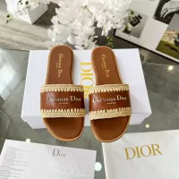 Cheap Christian Dior Slippers For Women #1348717 Replica Wholesale [$88.00 USD] [ITEM#1348717] on Replica Christian Dior Slippers