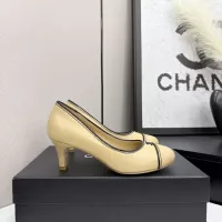 Cheap Chanel High-Heeled Shoes For Women #1348720 Replica Wholesale [$105.00 USD] [ITEM#1348720] on Replica Chanel High-Heeled Shoes