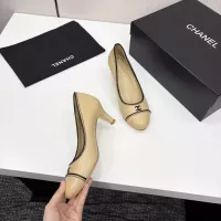 Cheap Chanel High-Heeled Shoes For Women #1348720 Replica Wholesale [$105.00 USD] [ITEM#1348720] on Replica Chanel High-Heeled Shoes