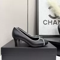Cheap Chanel High-Heeled Shoes For Women #1348721 Replica Wholesale [$105.00 USD] [ITEM#1348721] on Replica Chanel High-Heeled Shoes