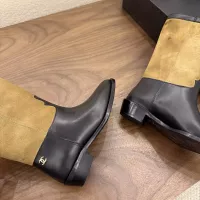 Cheap Chanel Boots For Women #1348731 Replica Wholesale [$132.00 USD] [ITEM#1348731] on Replica Chanel Boots