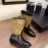 Cheap Chanel Boots For Women #1348731 Replica Wholesale [$132.00 USD] [ITEM#1348731] on Replica Chanel Boots