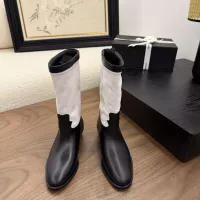 Cheap Chanel Boots For Women #1348732 Replica Wholesale [$132.00 USD] [ITEM#1348732] on Replica Chanel Boots