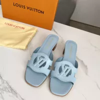 Cheap Louis Vuitton Slippers For Women #1348744 Replica Wholesale [$85.00 USD] [ITEM#1348744] on Replica Louis Vuitton Slippers