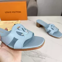 Cheap Louis Vuitton Slippers For Women #1348744 Replica Wholesale [$85.00 USD] [ITEM#1348744] on Replica Louis Vuitton Slippers