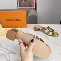 Cheap Louis Vuitton Slippers For Women #1348745 Replica Wholesale [$85.00 USD] [ITEM#1348745] on Replica Louis Vuitton Slippers