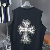Cheap Chrome Hearts T-Shirts Sleeveless For Unisex #1348770 Replica Wholesale [$36.00 USD] [ITEM#1348770] on Replica Chrome Hearts T-Shirts