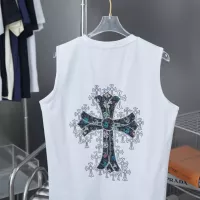 Cheap Chrome Hearts T-Shirts Sleeveless For Unisex #1348771 Replica Wholesale [$36.00 USD] [ITEM#1348771] on Replica Chrome Hearts T-Shirts