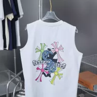 Cheap Chrome Hearts T-Shirts Sleeveless For Unisex #1348773 Replica Wholesale [$36.00 USD] [ITEM#1348773] on Replica Chrome Hearts T-Shirts