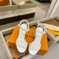 Cheap Louis Vuitton Sandal For Women #1348774 Replica Wholesale [$118.00 USD] [ITEM#1348774] on Replica Louis Vuitton Sandal