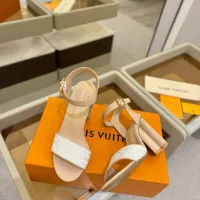 Cheap Louis Vuitton Sandal For Women #1348775 Replica Wholesale [$118.00 USD] [ITEM#1348775] on Replica Louis Vuitton Sandal