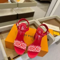 Cheap Louis Vuitton Sandal For Women #1348780 Replica Wholesale [$118.00 USD] [ITEM#1348780] on Replica Louis Vuitton Sandal