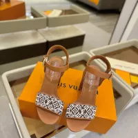 Cheap Louis Vuitton Sandal For Women #1348781 Replica Wholesale [$118.00 USD] [ITEM#1348781] on Replica Louis Vuitton Sandal