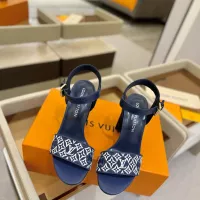 Cheap Louis Vuitton Sandal For Women #1348782 Replica Wholesale [$118.00 USD] [ITEM#1348782] on Replica Louis Vuitton Sandal