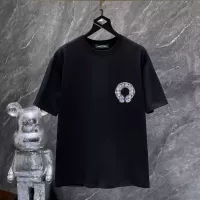 Cheap Chrome Hearts T-Shirts Short Sleeved For Unisex #1348787 Replica Wholesale [$38.00 USD] [ITEM#1348787] on Replica Chrome Hearts T-Shirts