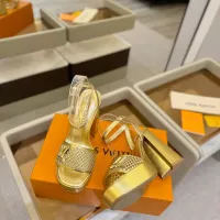 Cheap Louis Vuitton Sandal For Women #1348793 Replica Wholesale [$125.00 USD] [ITEM#1348793] on Replica Louis Vuitton Sandal