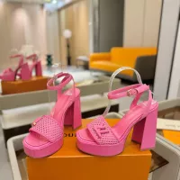 Cheap Louis Vuitton Sandal For Women #1348798 Replica Wholesale [$125.00 USD] [ITEM#1348798] on Replica Louis Vuitton Sandal