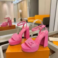 Cheap Louis Vuitton Sandal For Women #1348798 Replica Wholesale [$125.00 USD] [ITEM#1348798] on Replica Louis Vuitton Sandal