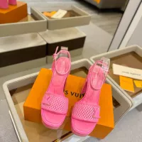 Cheap Louis Vuitton Sandal For Women #1348798 Replica Wholesale [$125.00 USD] [ITEM#1348798] on Replica Louis Vuitton Sandal