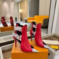 Cheap Louis Vuitton Boots For Women #1348827 Replica Wholesale [$128.00 USD] [ITEM#1348827] on Replica Louis Vuitton Boots