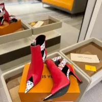 Cheap Louis Vuitton Boots For Women #1348827 Replica Wholesale [$128.00 USD] [ITEM#1348827] on Replica Louis Vuitton Boots