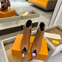Cheap Louis Vuitton Boots For Women #1348828 Replica Wholesale [$128.00 USD] [ITEM#1348828] on Replica Louis Vuitton Boots