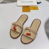 Cheap Louis Vuitton Slippers For Women #1348882 Replica Wholesale [$115.00 USD] [ITEM#1348882] on Replica Louis Vuitton Slippers